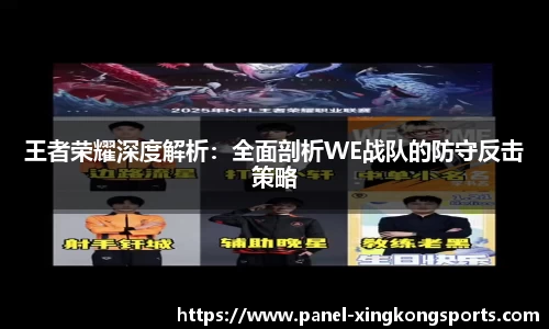 王者荣耀深度解析：全面剖析WE战队的防守反击策略