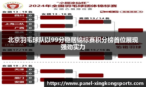北京羽毛球队以99分稳居锦标赛积分榜首位展现强劲实力